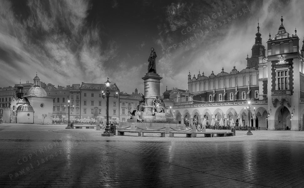 The Main Square in Cracow